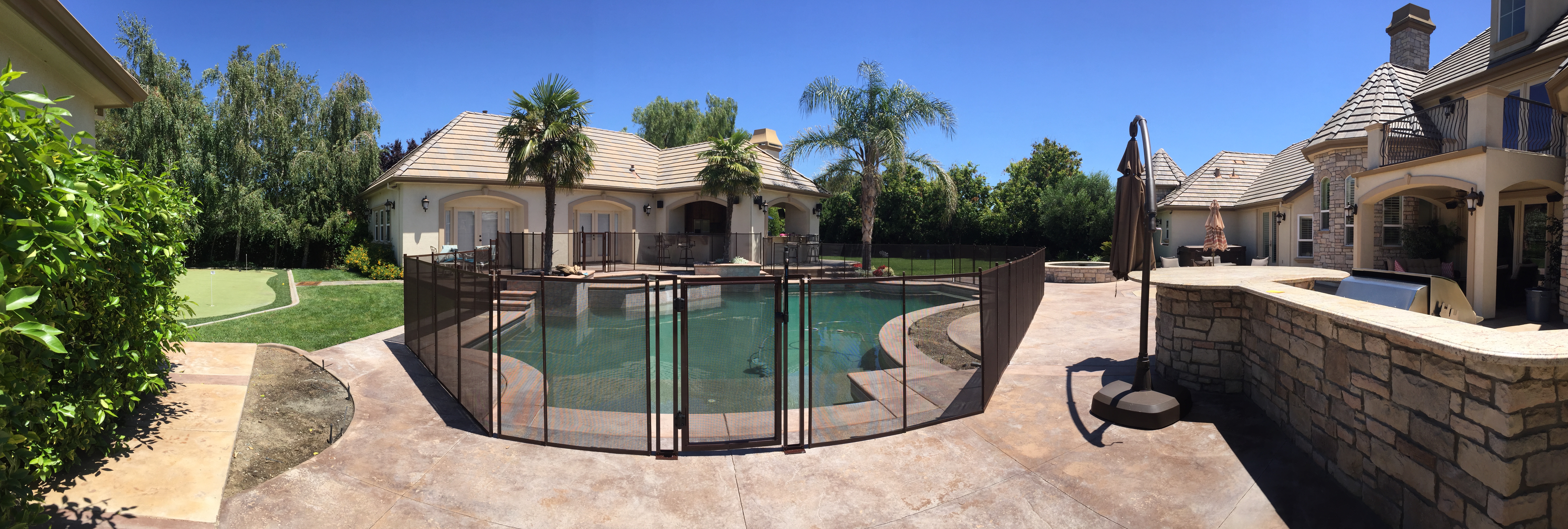 Baby Barrier Custom Pool Fence