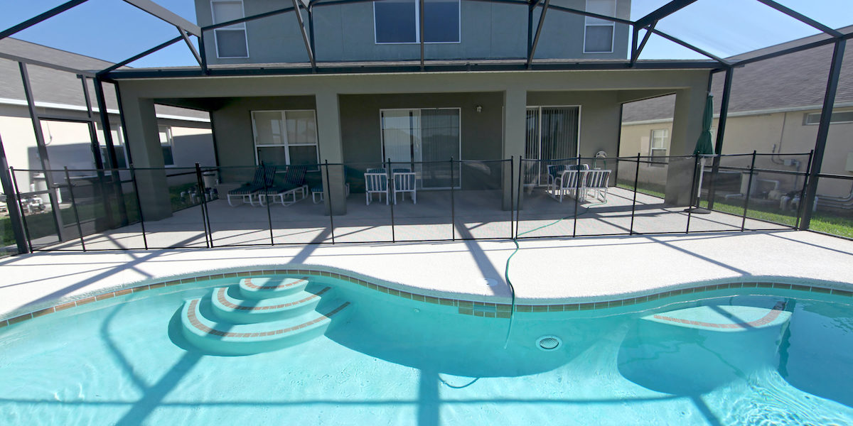 rental property pool fence