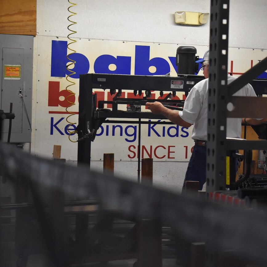 Warehouse Pool Fence Construction