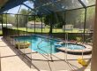 Baby Barrier removable pool safety fence installed at a Southwest Florida home